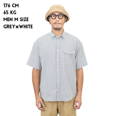 RIDGE MOUNTAIN GEAR(リッジマウンテンギア) |[リッジマウンテンギア]ベーシックショートスリーブシャツ "ストライプ"（メンズ）