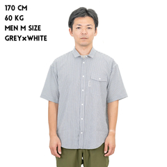 RIDGE MOUNTAIN GEAR(リッジマウンテンギア) |[リッジマウンテンギア]ベーシックショートスリーブシャツ "ストライプ"（メンズ）