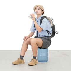 RIDGE MOUNTAIN GEAR(リッジマウンテンギア) |[リッジマウンテンギア]ベーシックショートスリーブシャツ "ストライプ"（ウィメンズ）