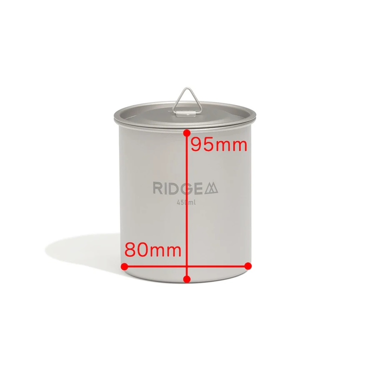 リッジマウンテンギア]チタニウムマグ 450ml / RIDGE MOUNTAIN GEAR