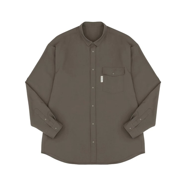 【Women's S ブラウン系】 Ridge Mountain Gear ( リッジマウンテンギア ) メリノ ベーシック ロングスリーブ シャツ Merino Basic Long Sleeve Shirt メリ RIDGE MOUNTAIN GEAR リッジマウンテンギア メリノベーシックロング