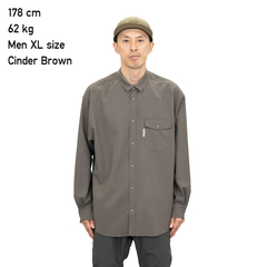 RIDGE MOUNTAIN GEAR(リッジマウンテンギア) |[リッジマウンテンギア]メリノベーシックロングスリーブシャツ（メンズ）