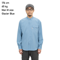 RIDGE MOUNTAIN GEAR(リッジマウンテンギア) |[リッジマウンテンギア]メリノベーシックロングスリーブシャツ（メンズ）