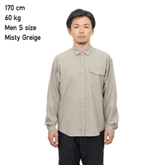 RIDGE MOUNTAIN GEAR(リッジマウンテンギア) |[リッジマウンテンギア]メリノベーシックロングスリーブシャツ（メンズ）