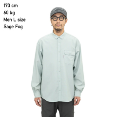 RIDGE MOUNTAIN GEAR(リッジマウンテンギア) |[リッジマウンテンギア]メリノベーシックロングスリーブシャツ（メンズ）