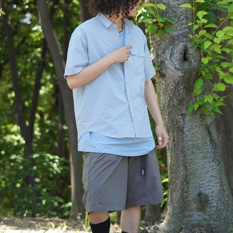 リッジマウンテンギア]メンズ ベーシック ショート スリーブ シャツ