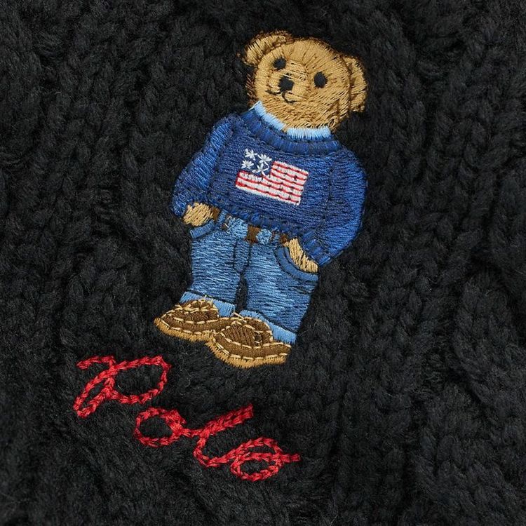 ポロ ラルフ ローレン]ケーブルベアスカーフ / POLO RALPH LAUREN