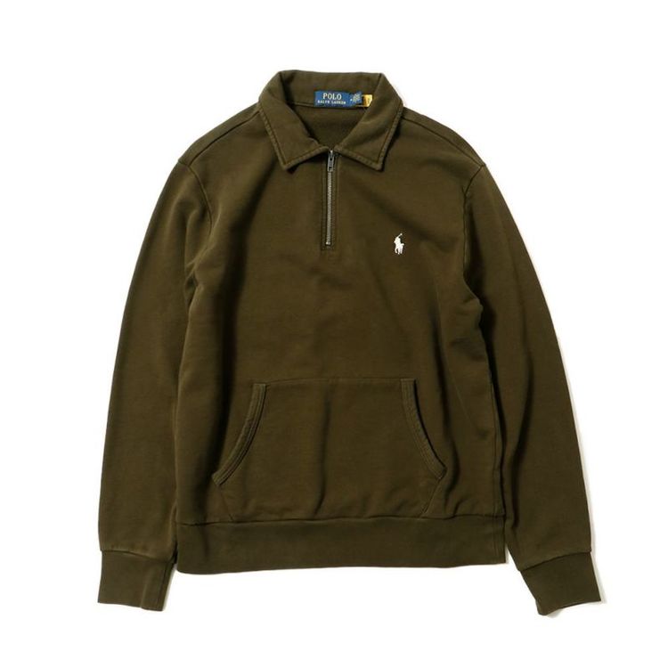 POLO RALPH LAUREN(ポロ ラルフ ローレン) |[ポロ ラルフ ローレン]ハーフジップ ループバック スウェットシャツ