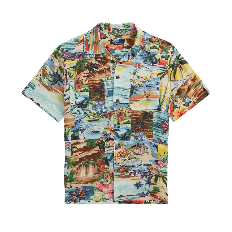 POLO RALPH LAUREN(ポロ ラルフ ローレン) |[ポロ ラルフ ローレン]クラシックフィット レーヨン キャンプ シャツ