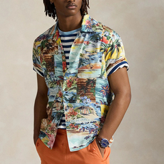 POLO RALPH LAUREN(ポロ ラルフ ローレン) |[ポロ ラルフ ローレン]クラシックフィット レーヨン キャンプ シャツ