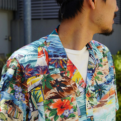 POLO RALPH LAUREN(ポロ ラルフ ローレン) |[ポロ ラルフ ローレン]クラシックフィット レーヨン キャンプ シャツ