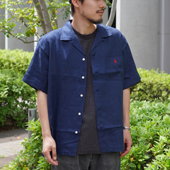 POLO RALPH LAUREN(ポロ ラルフ ローレン) |[ポロ ラルフ ローレン]クラシックフィット リネン キャンプ シャツ