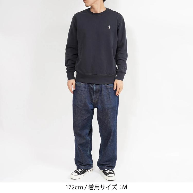 ポロラルフローレン]ループバック クルーネック スウェットシャツ