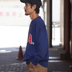 POLO RALPH LAUREN(ポロ ラルフ ローレン) |[ポロラルフローレン]ヴィンテージフィット ガーメントダイ ノベルティUSAクルーネックスウェット