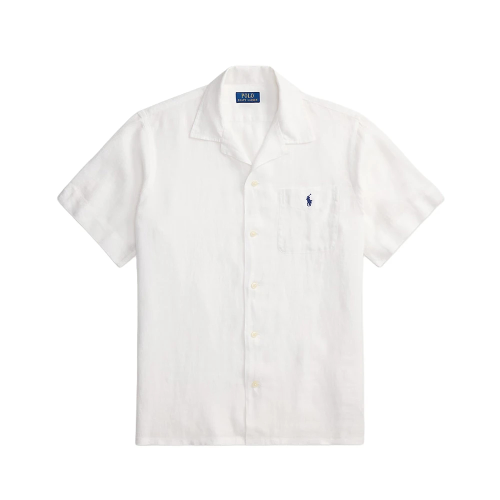 ラルフ ローレン]クラシックフィット リネン キャンプ シャツ / RALPH