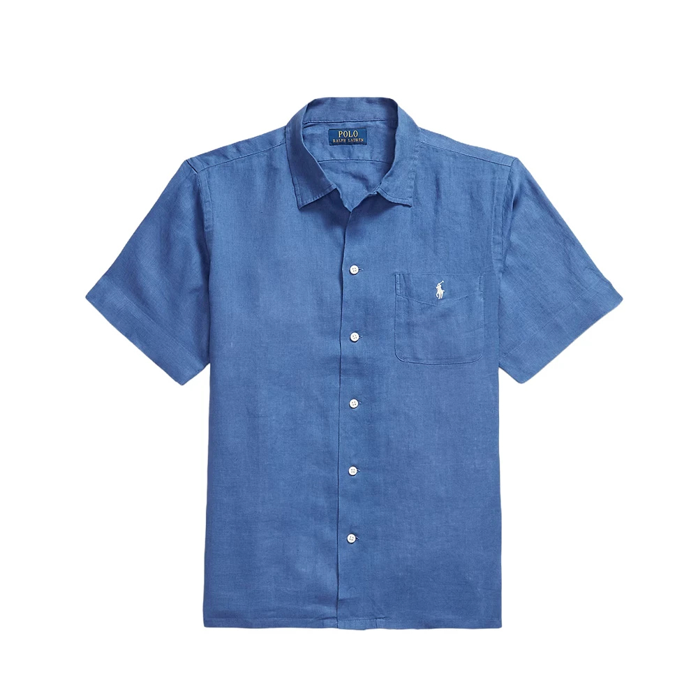 ラルフ ローレン]クラシックフィット リネン キャンプ シャツ / RALPH