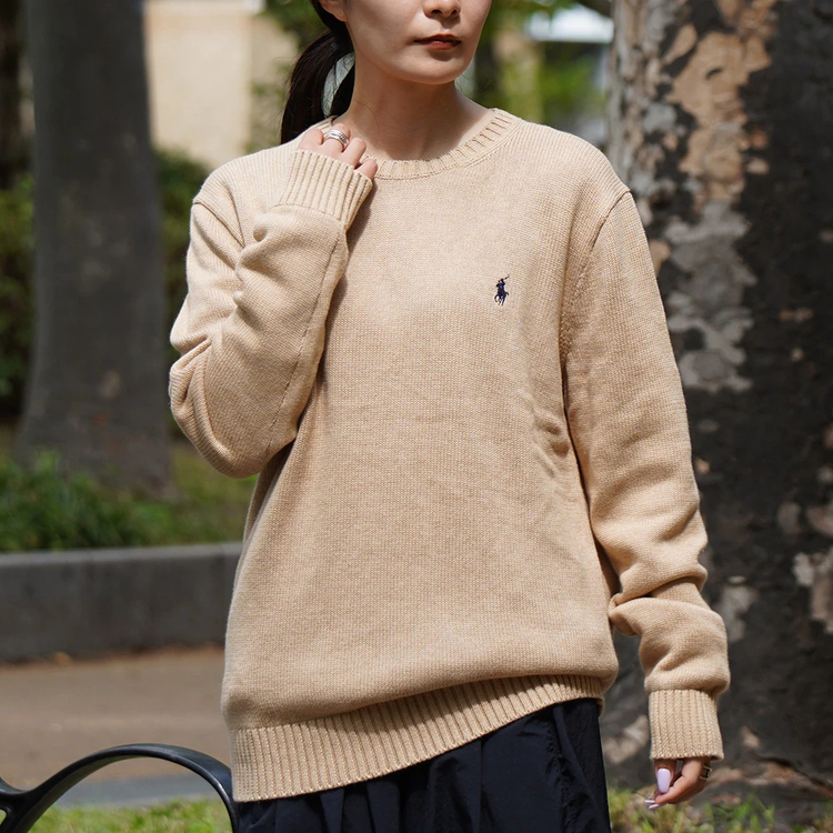 ポロ ラルフ ローレン]7GG コットン クルーネック セーター / RALPH