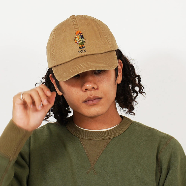 ラルフ ローレン]ポロ ベア ツイル ボール キャップ / RALPH LAUREN