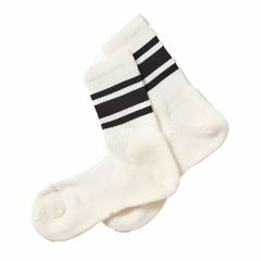 RoToTo(ロトト) |[ロトト]和紙クッション ストライプ クルーソックス