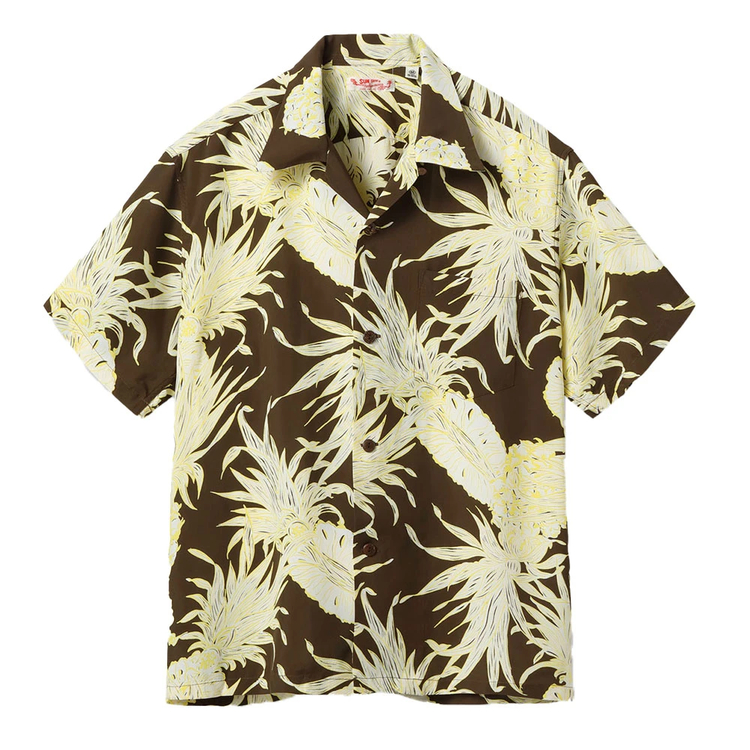 SUN SURF(サンサーフ) |[サンサーフ]レーヨンハワイアンシャツ "ISLAND PINEAPPLE"