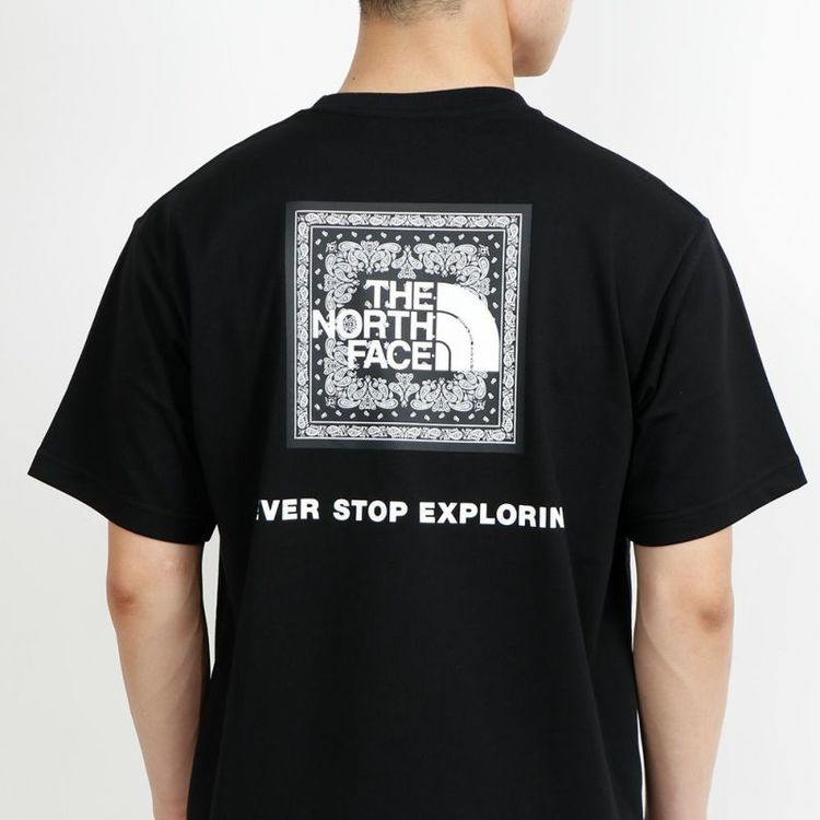THE NORTH FACE(ザ・ノース・フェイス) |[ザ・ノース・フェイス]ショートスリーブバンダナスクエアロゴティー（ユニセックス）