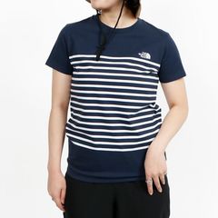 THE NORTH FACE(ザ・ノース・フェイス) |[ザ・ノース・フェイス]ショートスリーブパネルボーダーティー（レディース）