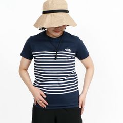 THE NORTH FACE(ザ・ノース・フェイス) |[ザ・ノース・フェイス]ショートスリーブパネルボーダーティー（レディース）