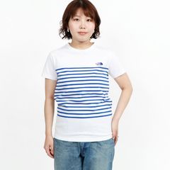 THE NORTH FACE(ザ・ノース・フェイス) |[ザ・ノース・フェイス]ショートスリーブパネルボーダーティー（レディース）
