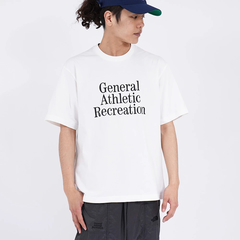 THE NORTH FACE(ザ・ノース・フェイス) |[ザ・ノース・フェイス]GARタイポグラフィックホワイトショートスリーブTシャツ