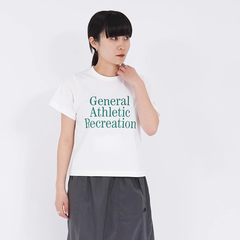 THE NORTH FACE(ザ・ノース・フェイス) |[ザ・ノース・フェイス]GARタイポグラフィックホワイトショートスリーブTシャツ