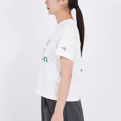 THE NORTH FACE(ザ・ノース・フェイス) |[ザ・ノース・フェイス]GARタイポグラフィックホワイトショートスリーブTシャツ