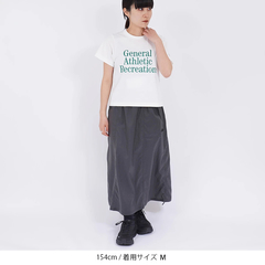 THE NORTH FACE(ザ・ノース・フェイス) |[ザ・ノース・フェイス]GARタイポグラフィックホワイトショートスリーブTシャツ