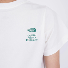 THE NORTH FACE(ザ・ノース・フェイス) |[ザ・ノース・フェイス]GARタイポグラフィックホワイトショートスリーブTシャツ