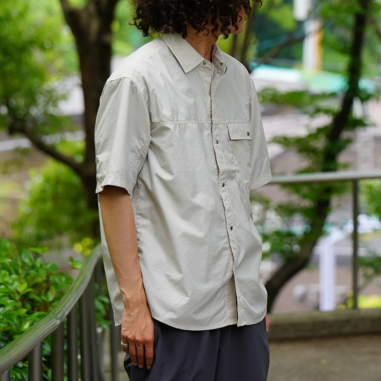 ザ・ノース・フェイス]ショートスリーブヌプシシャツ / THE NORTH FACE