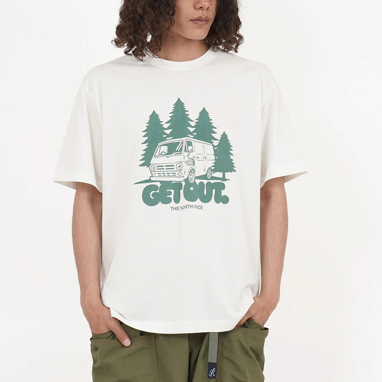 THE NORTH FACE ダウンジャケット Tシャツ セット ザ・ノース・フェイス]ショートスリーブゲットアウトティー / THE