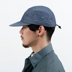 THE NORTH FACE PURPLE LABEL(ザ・ノース・フェイス パープルレーベル) |[ザ・ノース・フェイス パープルレーベル]インディゴシャンブレー フィールドキャップ