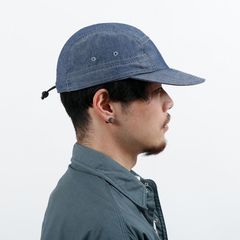 THE NORTH FACE PURPLE LABEL(ザ・ノース・フェイス パープルレーベル) |[ザ・ノース・フェイス パープルレーベル]インディゴシャンブレー フィールドキャップ