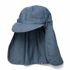THE NORTH FACE PURPLE LABEL(ザ・ノース・フェイス パープルレーベル) |[ザ・ノース・フェイス パープルレーベル]インディゴシャンブレー フィールドキャップ