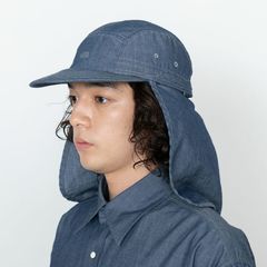 THE NORTH FACE PURPLE LABEL(ザ・ノース・フェイス パープルレーベル) |[ザ・ノース・フェイス パープルレーベル]インディゴシャンブレー フィールドキャップ