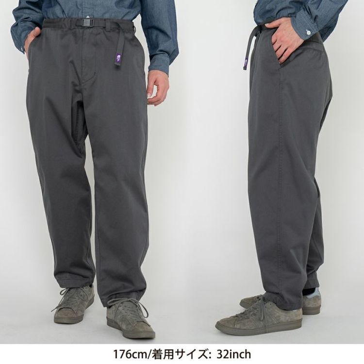 ザ・ノース・フェイス パープルレーベル]チノ ワイドテーパード