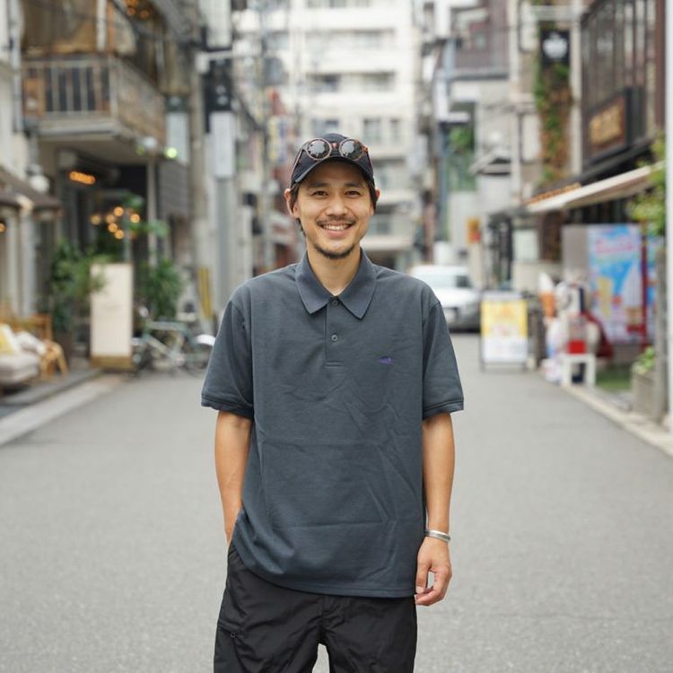 ②【新品】M ノースフェイス パープルレーベル セール中 ポロシャツ