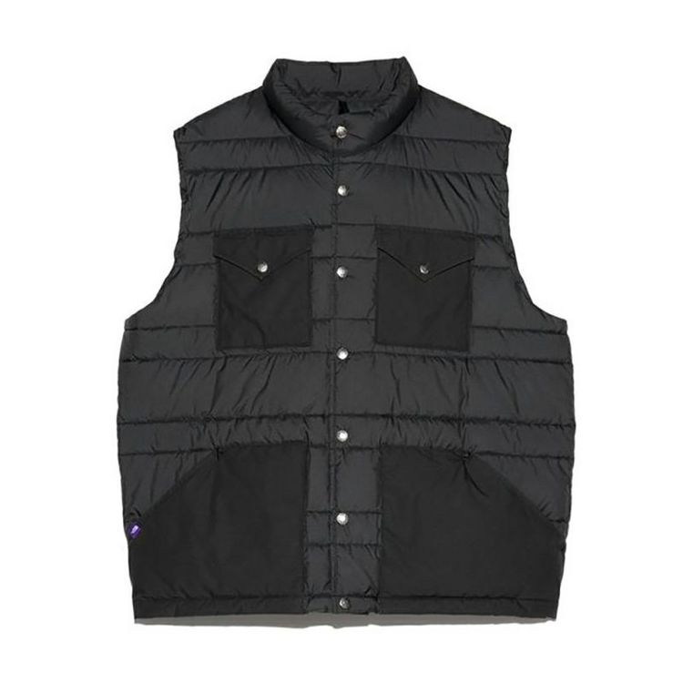 THE NORTH FACE リップストップシエラベスト THE NORTH FACE PURPLE LABEL Ripstop Short Sierra Vest – Friday