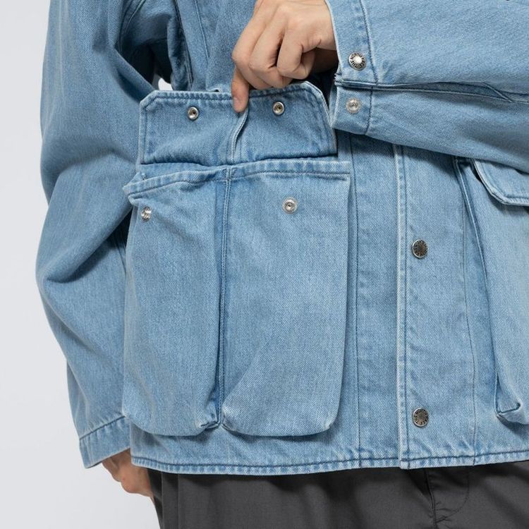 ザ・ノース・フェイス パープルレーベル]デニムストロール