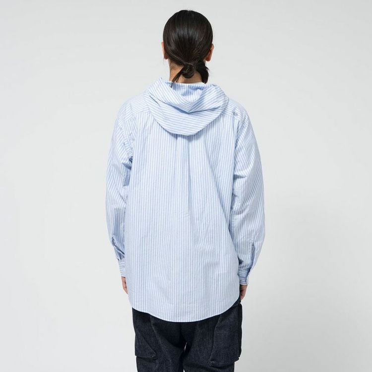 ザ ノースフェイス パープルレーベル マウンテンフーデッドシャツ Mountain Striped Hooded Shirt | THE NORTH FACE PURPLE LABEL