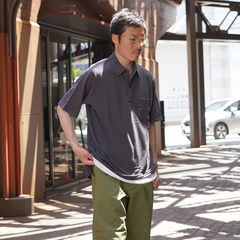 THE NORTH FACE PURPLE LABEL(ザ・ノース・フェイス パープルレーベル) |[ザ・ノース・フェイス パープルレーベル]モススティッチフィールドビッグポロ