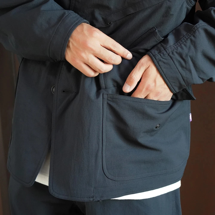 パープルレーベル アルファドライフィールドジャケット TNF PURPLE LABEL Garment Dyed ALPHADRY Field Jacket / ザ・ノース