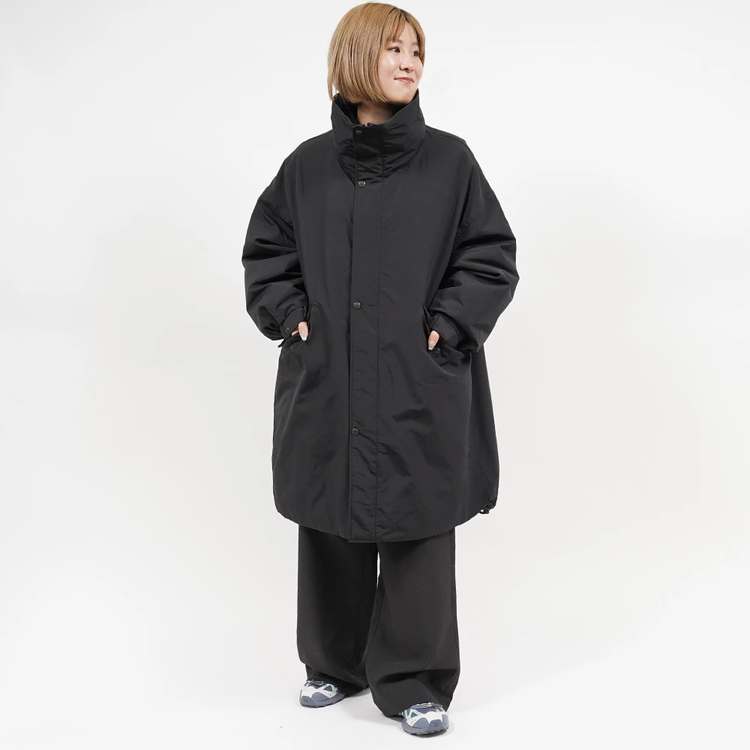 THE NORTH FACE PURPLE LABEL ダウンコート ブラック ザノースフェイスパープルレーベル]ダブルピークフィールドダウン