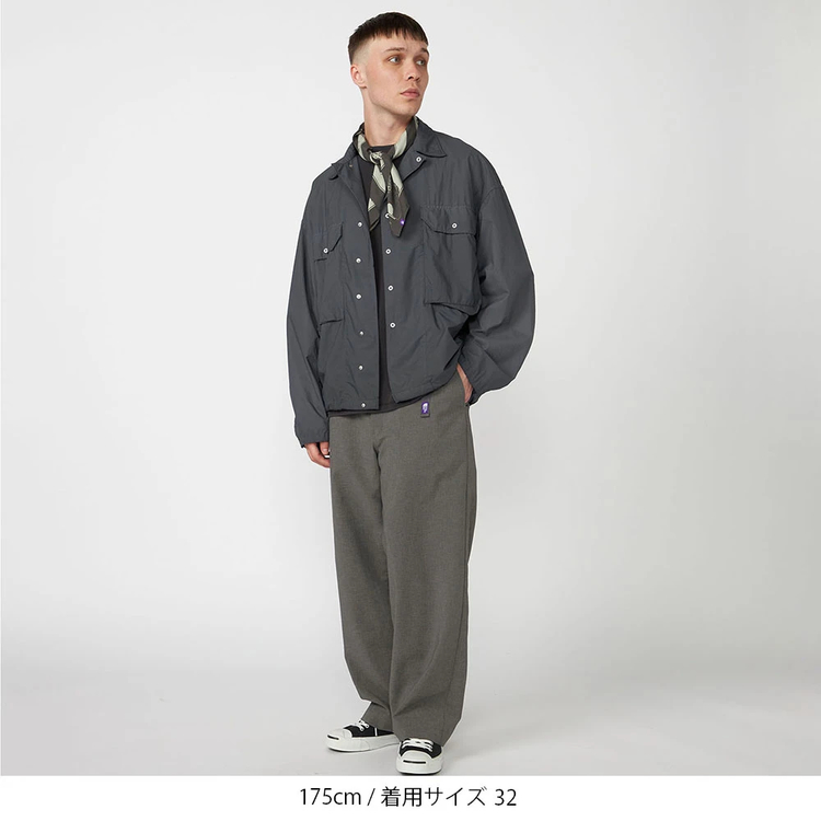 ザノースフェイスパープルレーベル]ポリエステルトロピカルフィールド