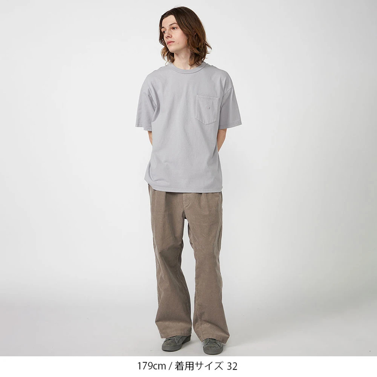 美品★ノースフェイスパープルレーベルコーデュロイパンツ サイズ32 ベージュ NT5263N THE NORTH FACE PURPLE LABEL Garment Dye Corduroy Wide