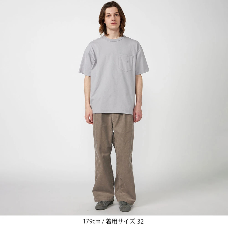 ザノースフェイスパープルレーベル]コーデュロイワイドストレート